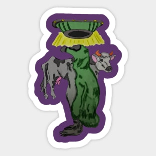 Extraterrestrial Penguin Sticker